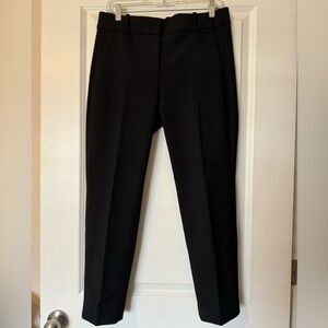 J. Crew Cameron Slim Cropped Pant in Four-Season Stretch Black Size 8